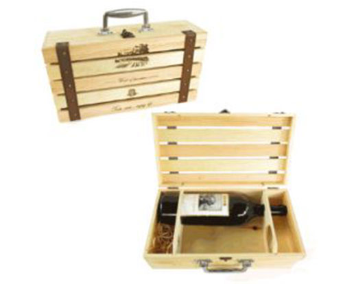 Wooden wine box
