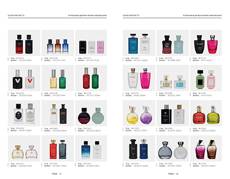 Cosmetic bottles, jars