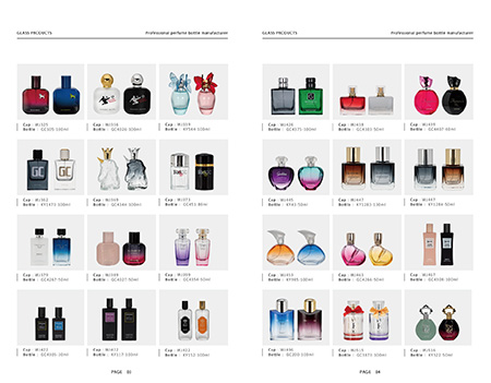Cosmetic bottles, jars