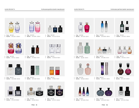 Cosmetic bottles, jars