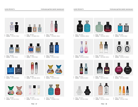 Cosmetic bottles, jars