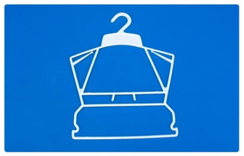 Plastic hanger