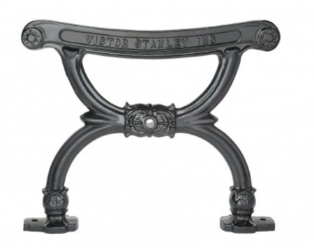 Cast iron chair leg
