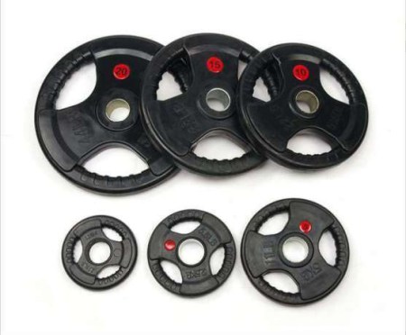Cast iron weight plate