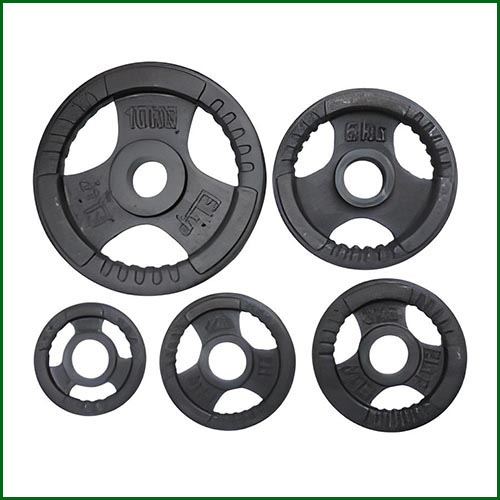 Cast iron dumbbell