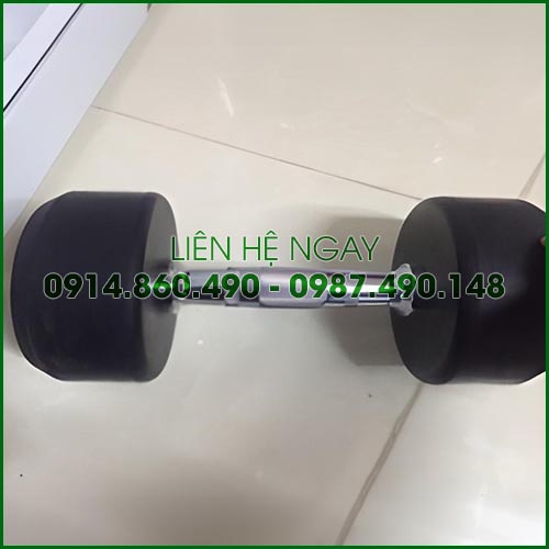 Cast iron dumbbell