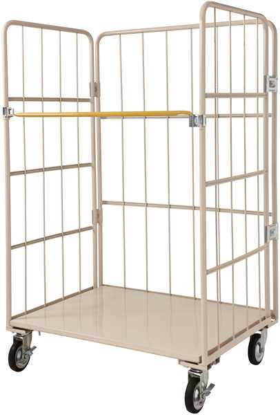 Steel pallet hand trolley