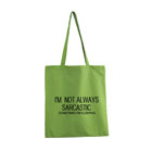 Plain burlap handbag