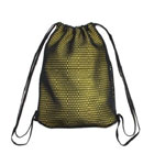 Drawstring bag with net