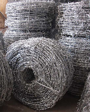 Barbed wire