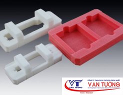 Shaped PE foam