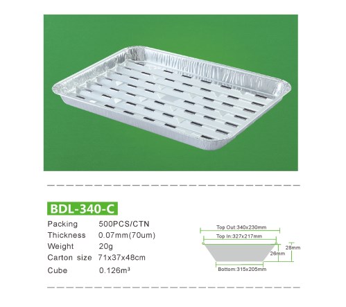 BBQ Aluminium Foil Box
