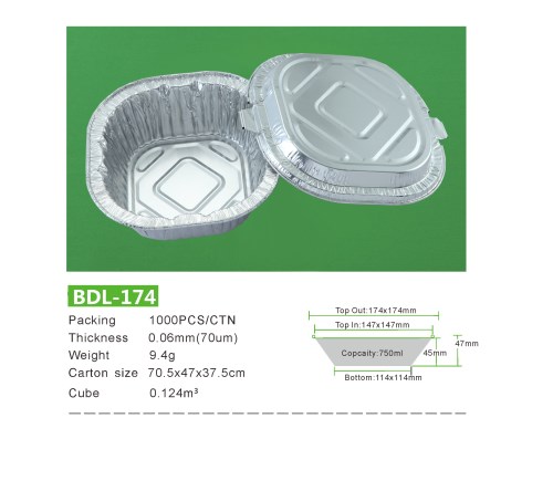 Square Rice Box