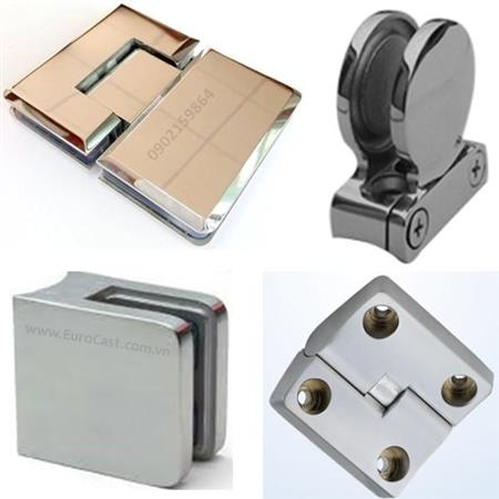 Casting stainless steel accessories for tempered glass
