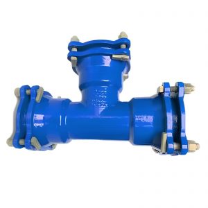 Ductile iron T-valve