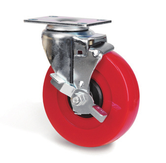 Lightweight caster wheel
