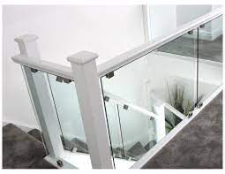Glass banister