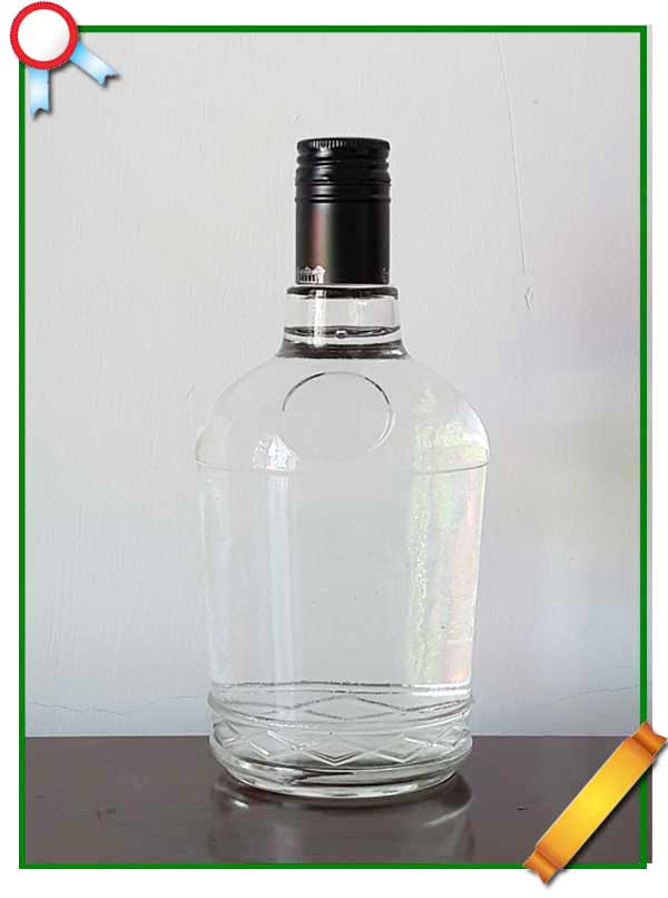500ml Wine glass bottle