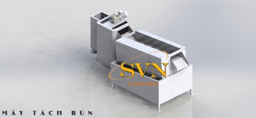 Sludge dewatering machine
