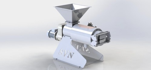 Sludge dewatering machine