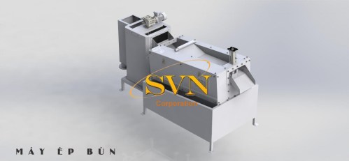 Sludge dewatering machine