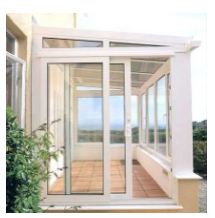 Steel core plastic door