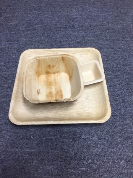Palm leaf dishes Vietnam