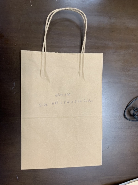 Recycle kraft paper bag Vietnam