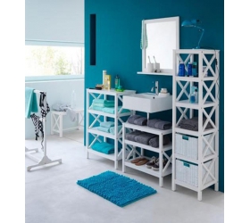 Wooden bathroom furniture