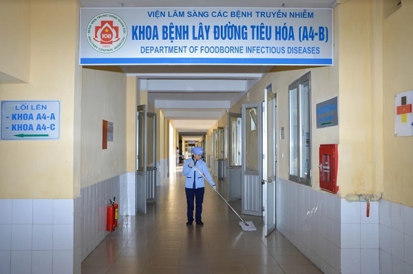Hospital cleaning service