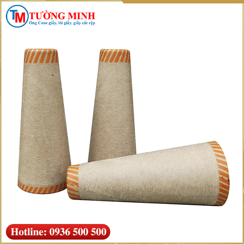 Conical thread spool paper tube