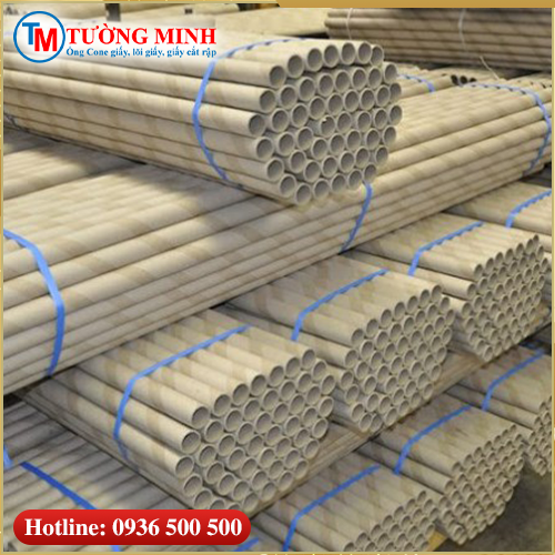 Fabric roll paper tube