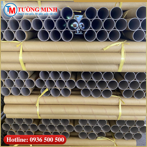 Fabric roll paper tube