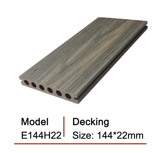 Grey outdoor wood floors