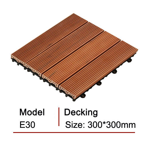 Outdoor wood floors