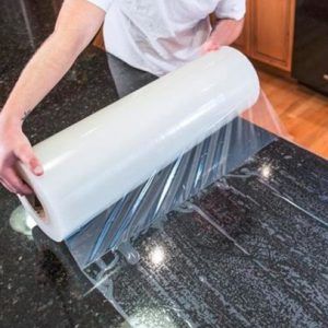 Ceramic tile surface protection film