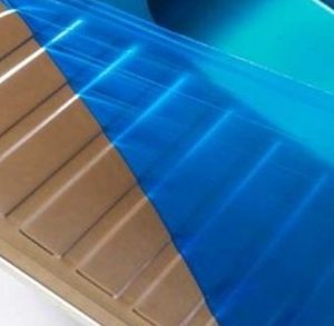 Stainless steel surface protection film