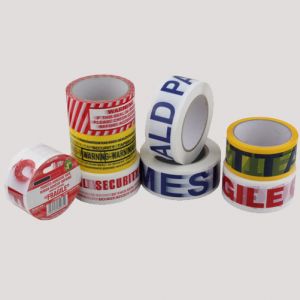 Printed adhesive tape