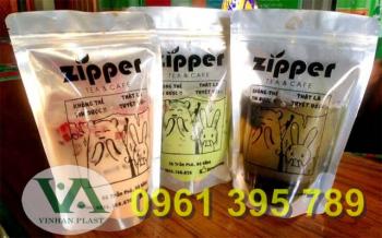 Plastic Bags For Boba Tea