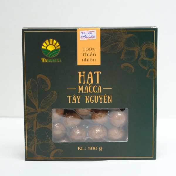 500g-1kg cracked macadamia nut box