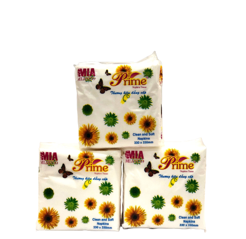 Square tissue paper - chamomile