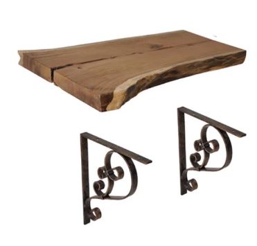 Antique iron shelf FW05
