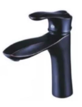 Black brass faucet HM-1005H