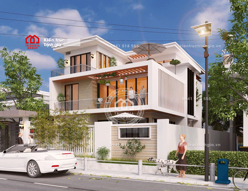 Garden villas architectural design