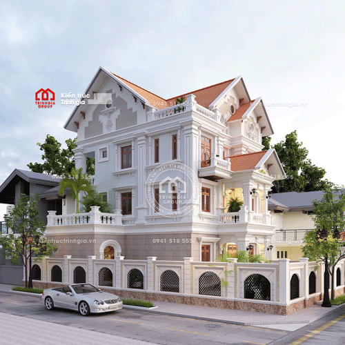Garden villas architectural design