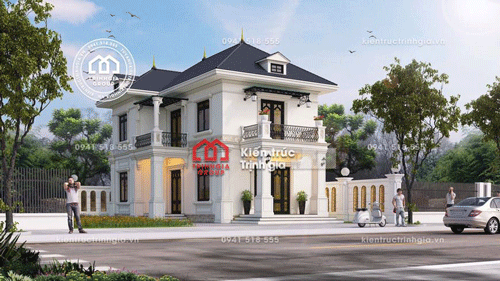 Garden villas architectural design