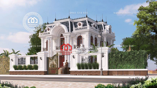 Villa architectural design