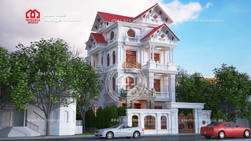 Villa architectural design