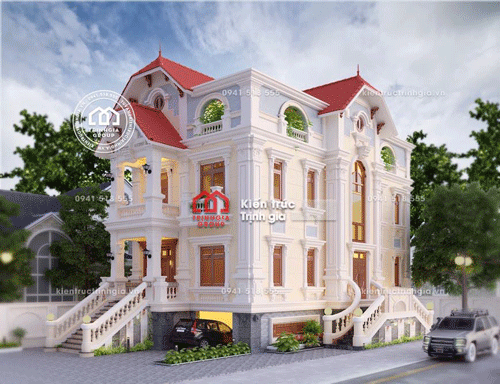 Villa architectural design