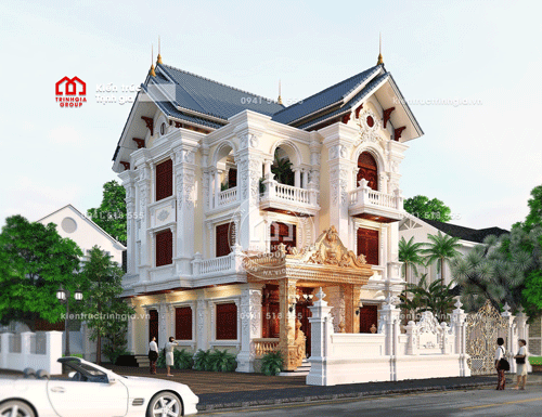 Villa architectural design